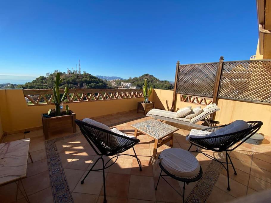 Espectacular Atico Duplex Con 2 Terrazas & Piscina Villa Málaga Exteriör bild