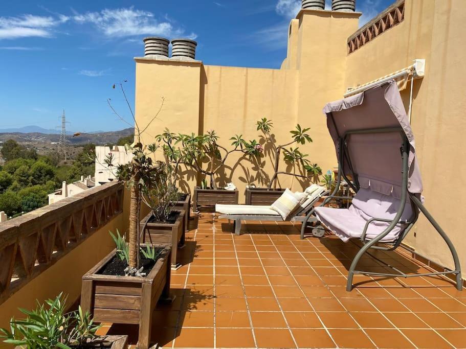 Espectacular Atico Duplex Con 2 Terrazas & Piscina Villa Málaga Exteriör bild